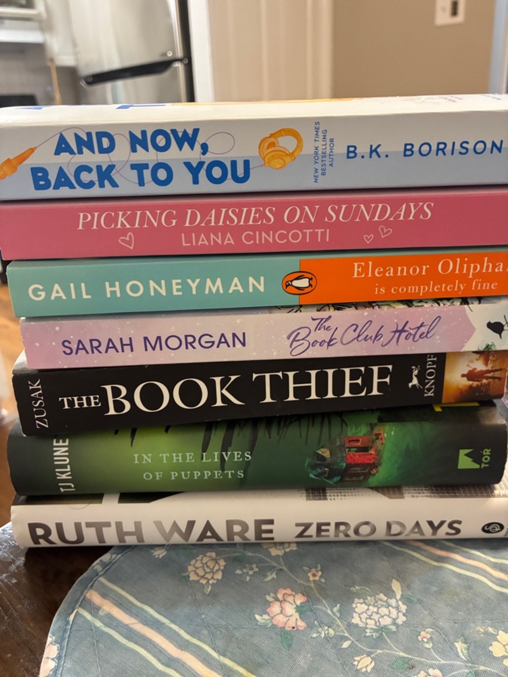 Assorted Paperback Book Stack - Colorful Spines